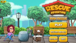  Push Puzzle - Rescue Adventure
