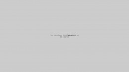   Something