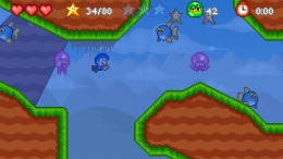 Скриншот игры Bloo Kid 2