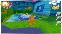 Скриншот игры Garfield Saving Arlene