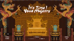  It's time, Your Majesty