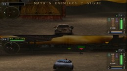 Скриншот игры Twisted Metal - Black