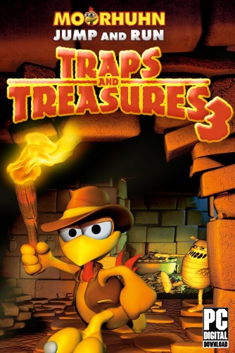 Moorhuhn Jump and Run 'Traps and Treasures 3'  